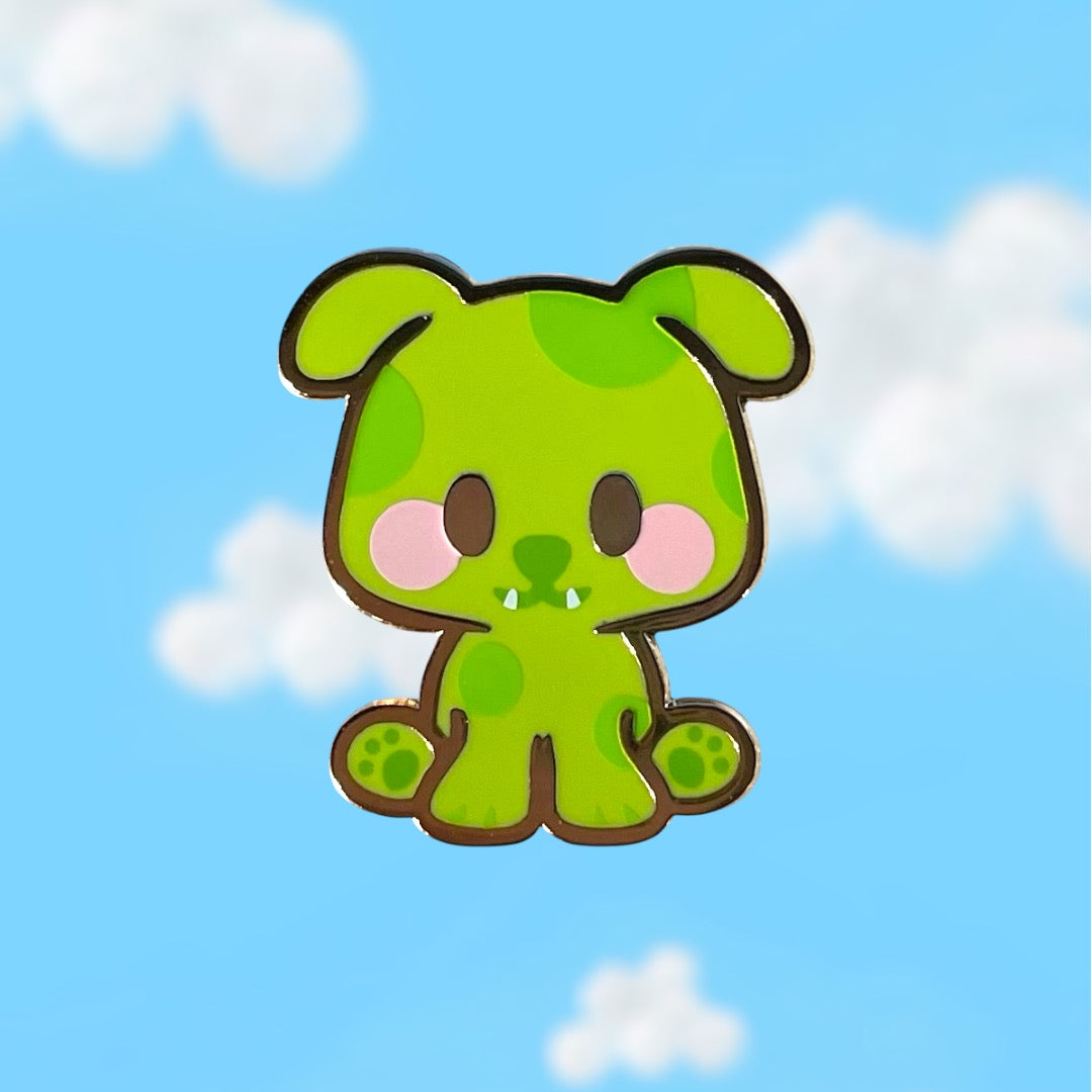 green clue dog | pin