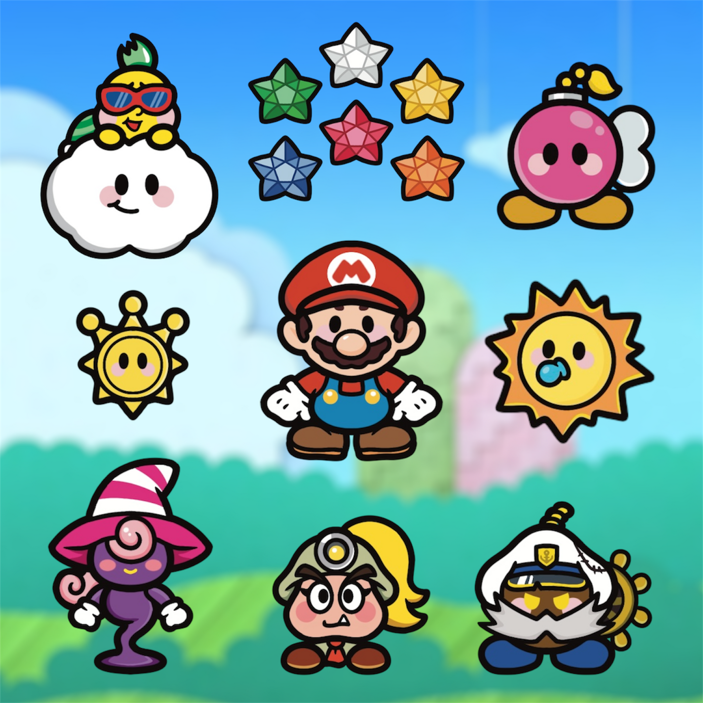 PREORDER plumber rpg pins