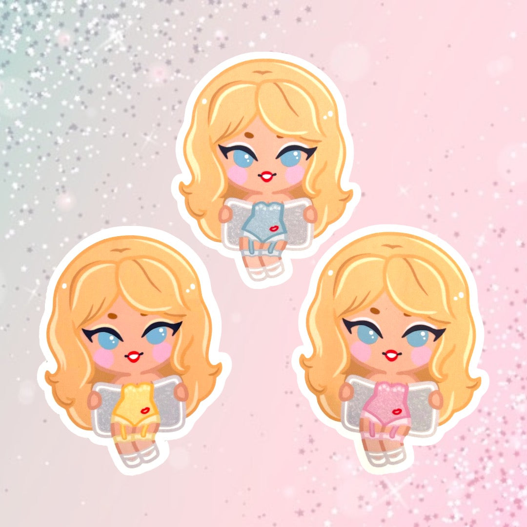 popstar bodysuit | sticker