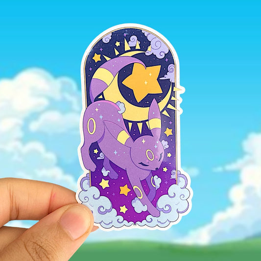 sun & moon | stickers