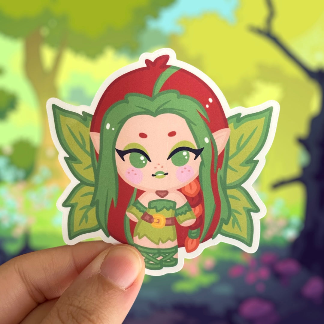 earth faerie | sticker