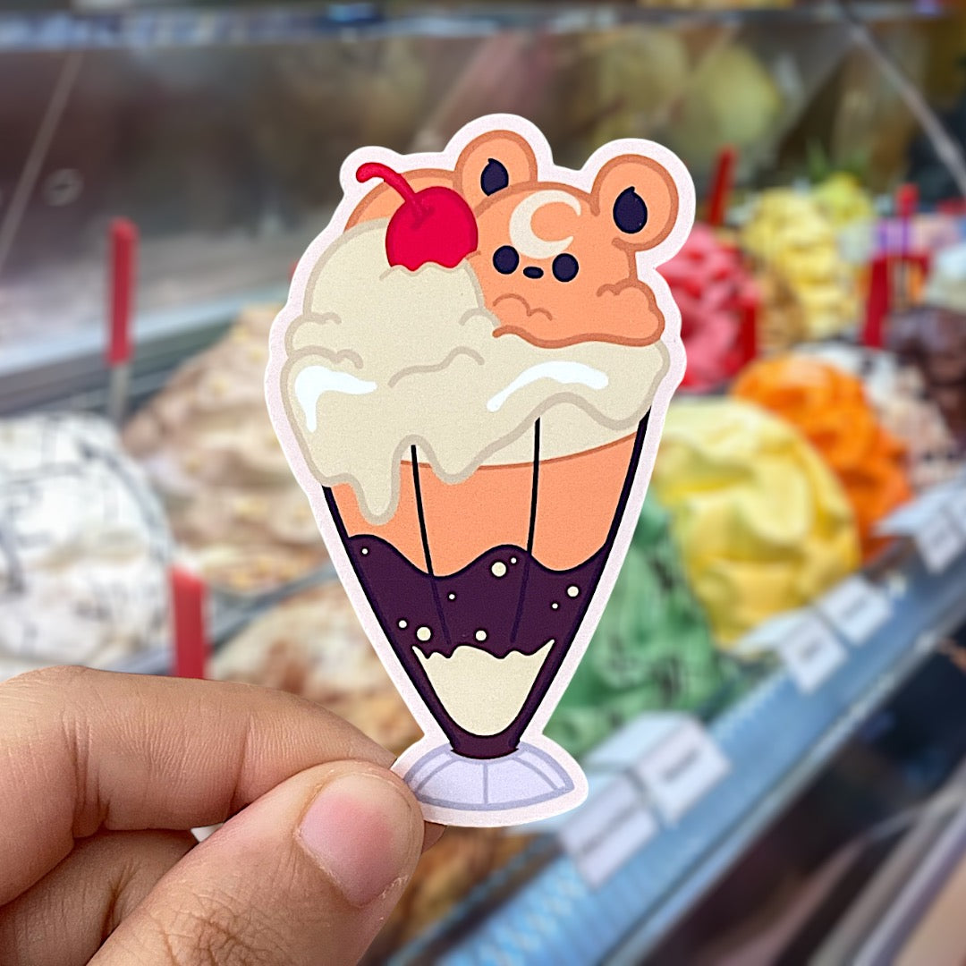 root bear float | sticker