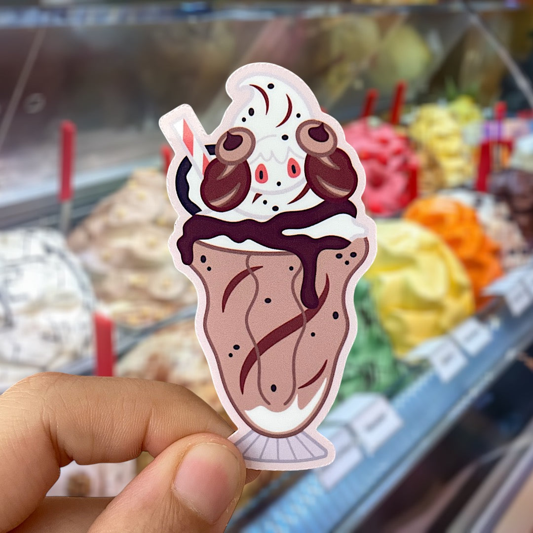 cookies al' cremie milkshake | sticker