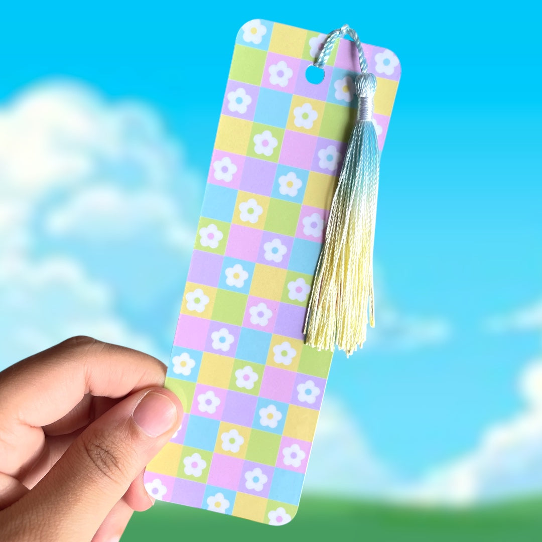 multicolor checkered | bookmark