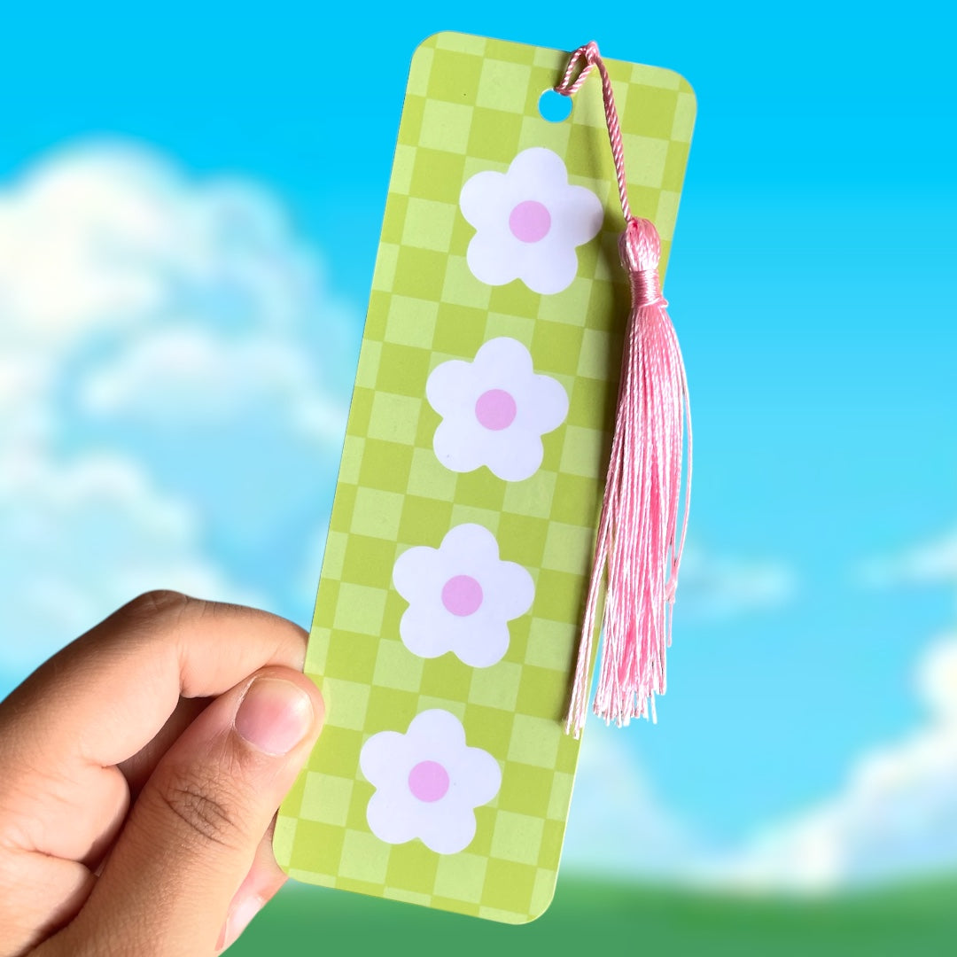 green checkered | bookmark