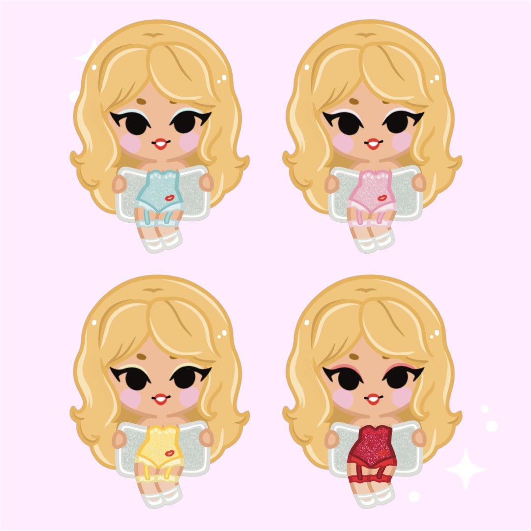 popstar bodysuit | pins