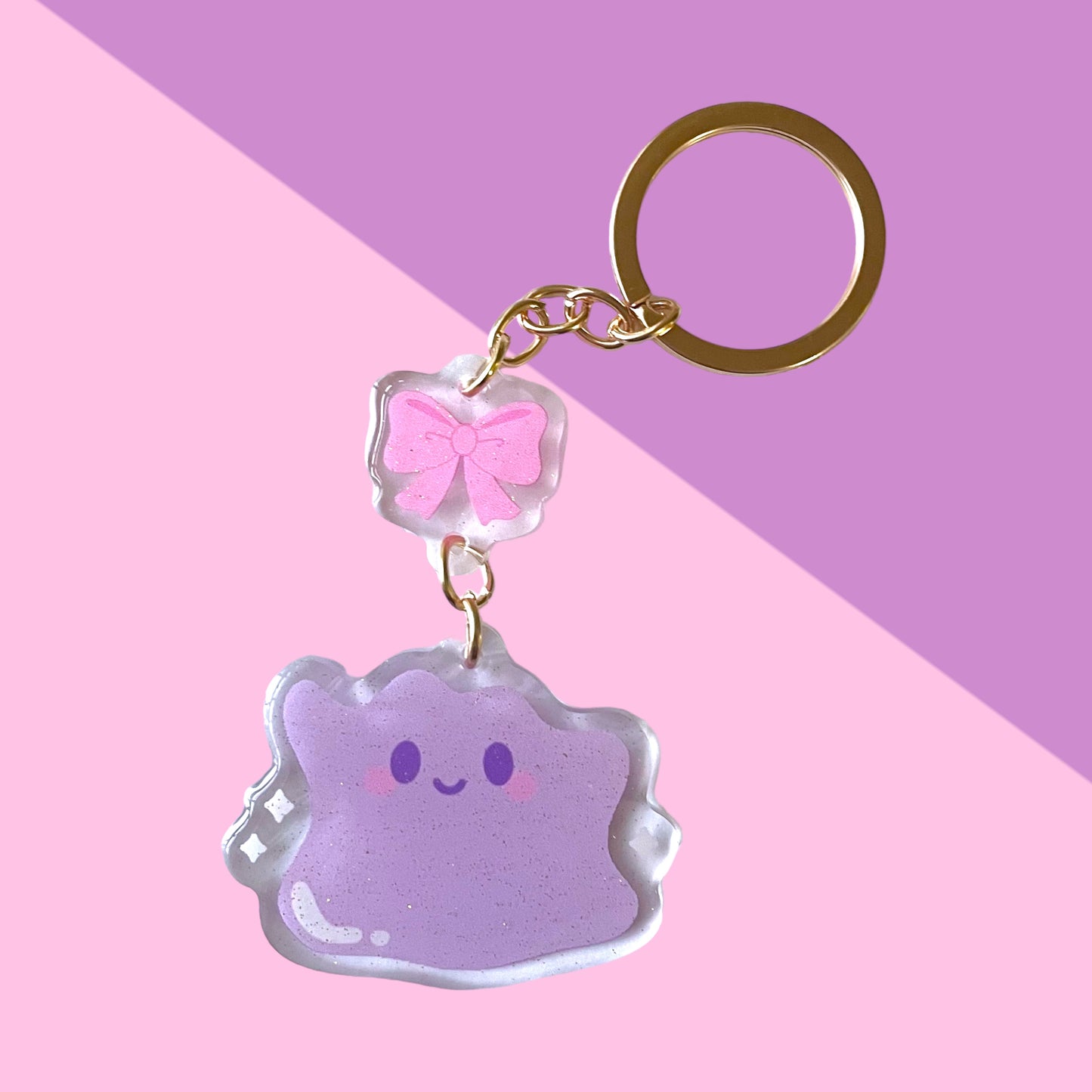jello bby | acrylic keychain