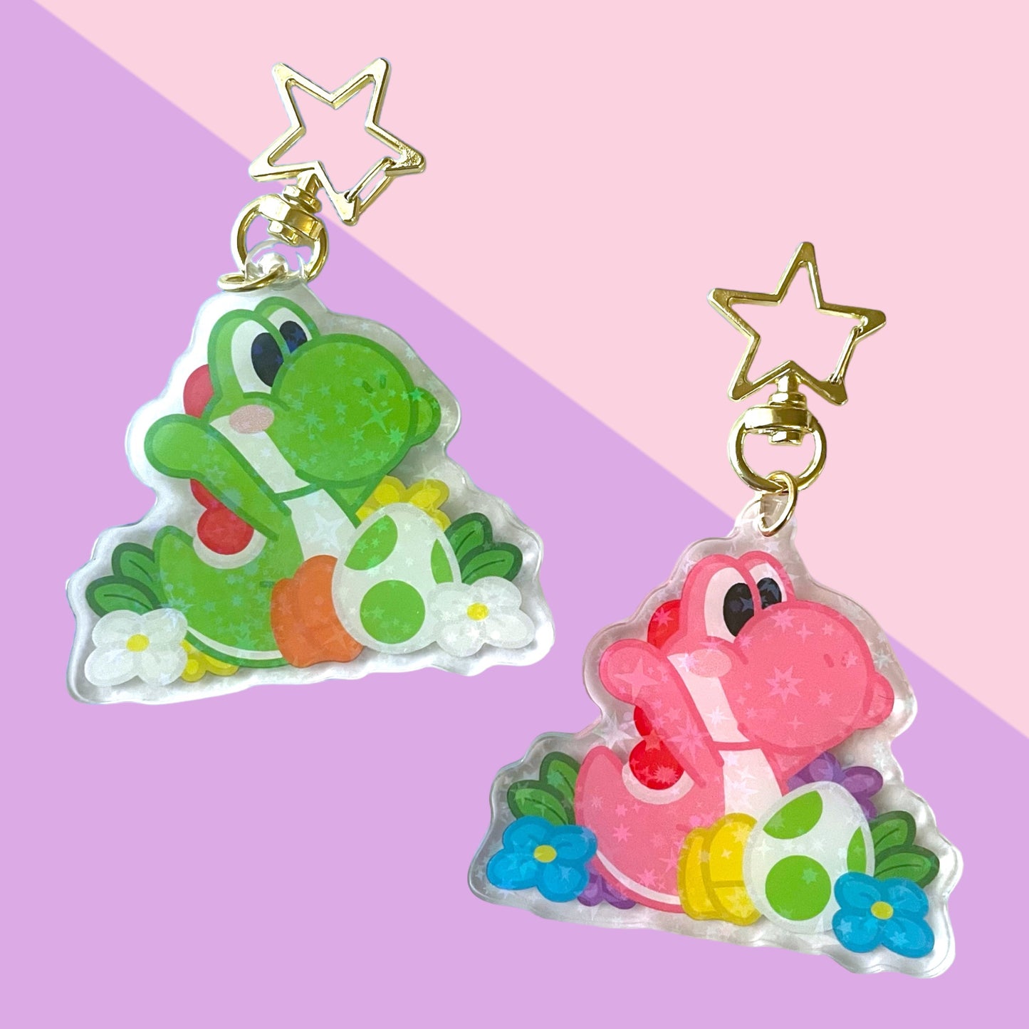 dinosaur | acrylic keychain