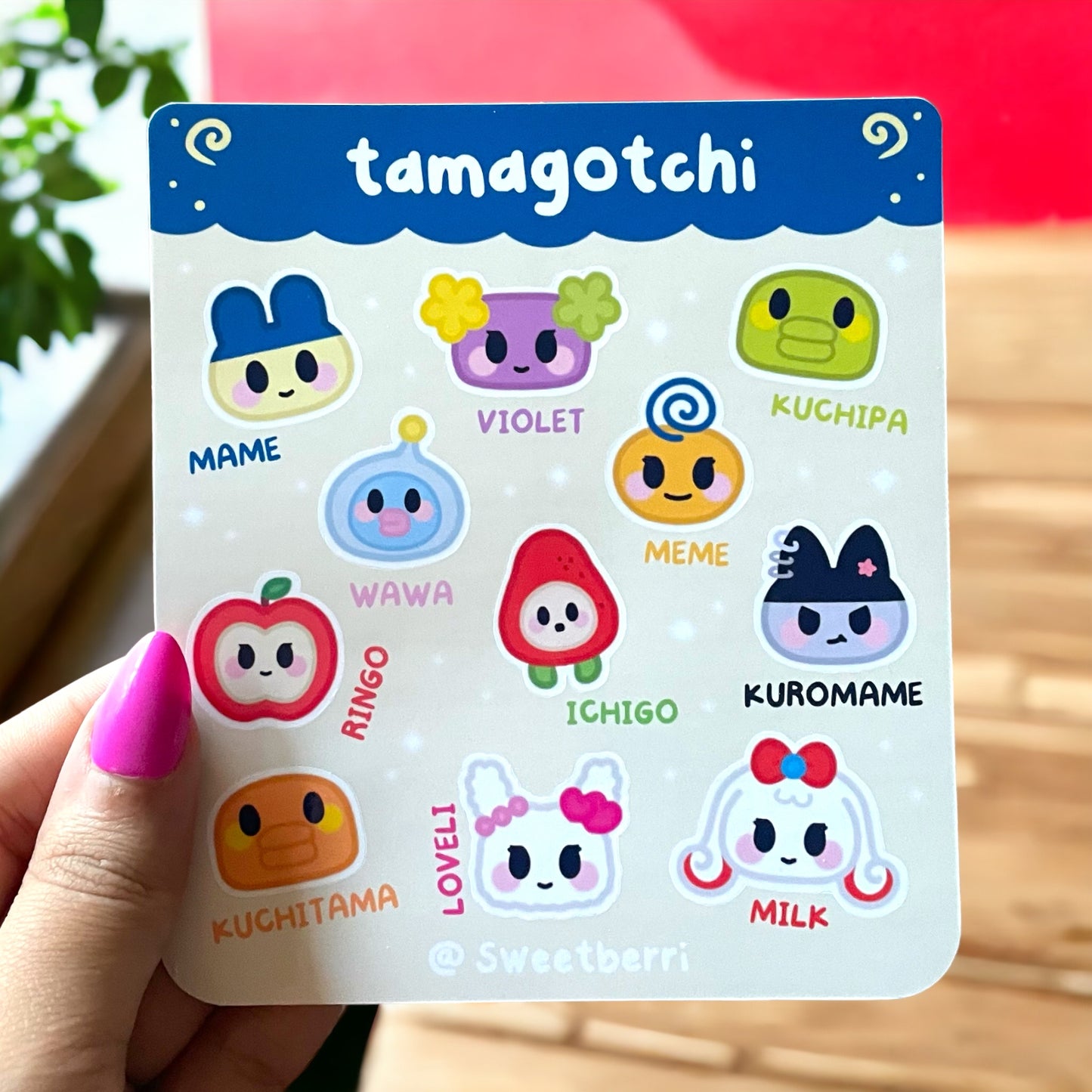 tama | sticker sheet