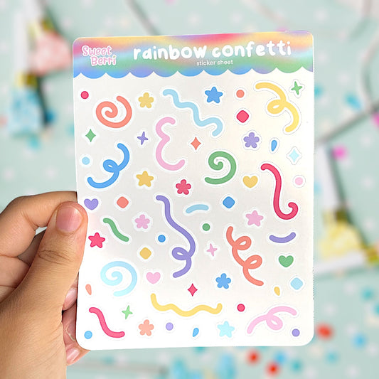 confetti | sticker sheet