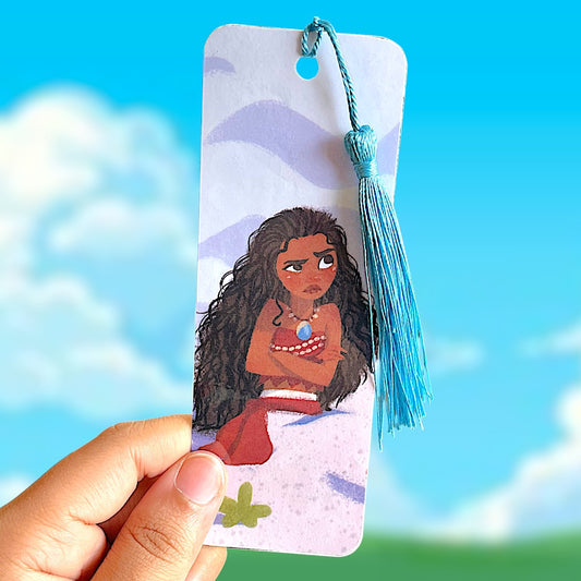 island princess | upcycled bookmark