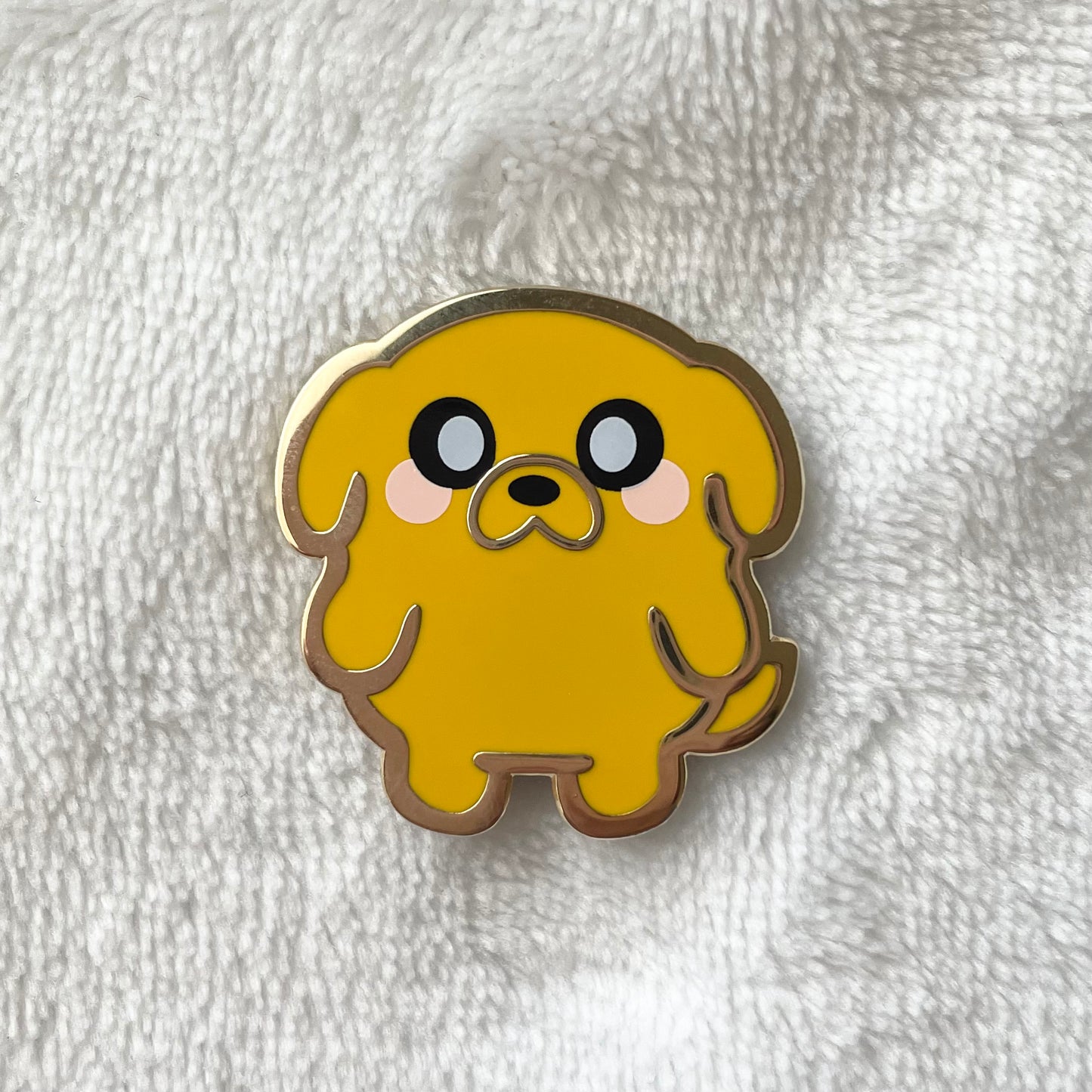 yellow dog pin