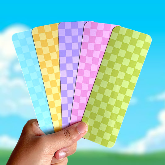 plain checkered | bookmarks