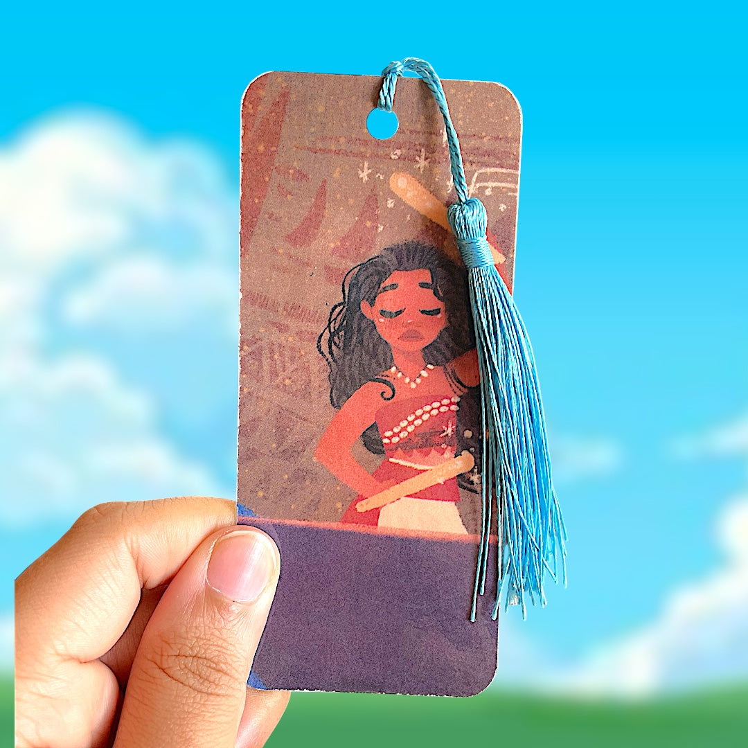 island princess 2 | upcycled bookmark