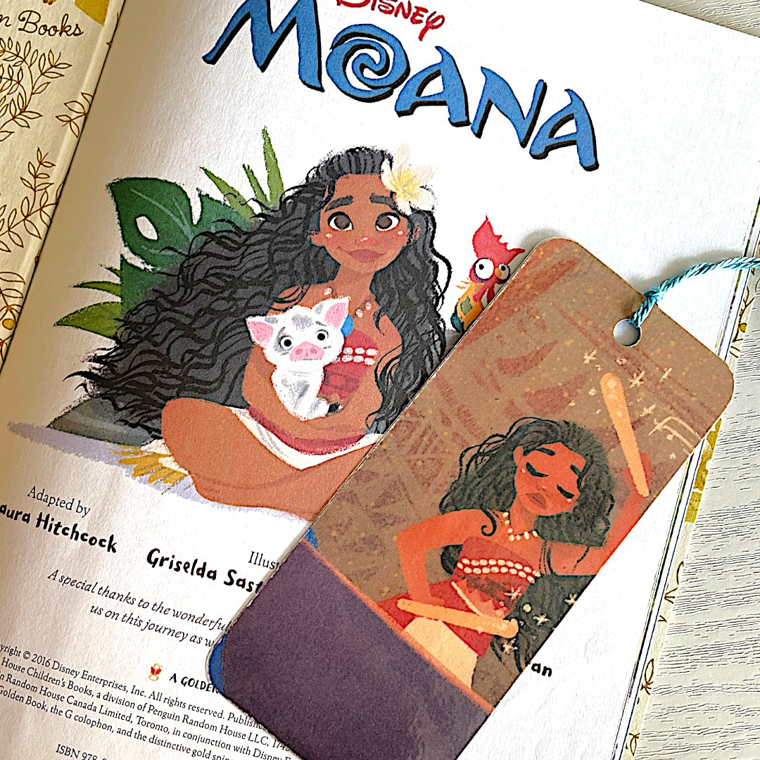 island princess 2 | upcycled bookmark
