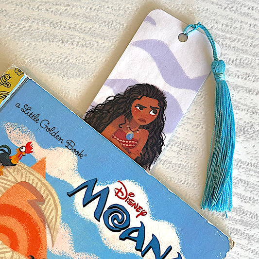 island princess | upcycled bookmark