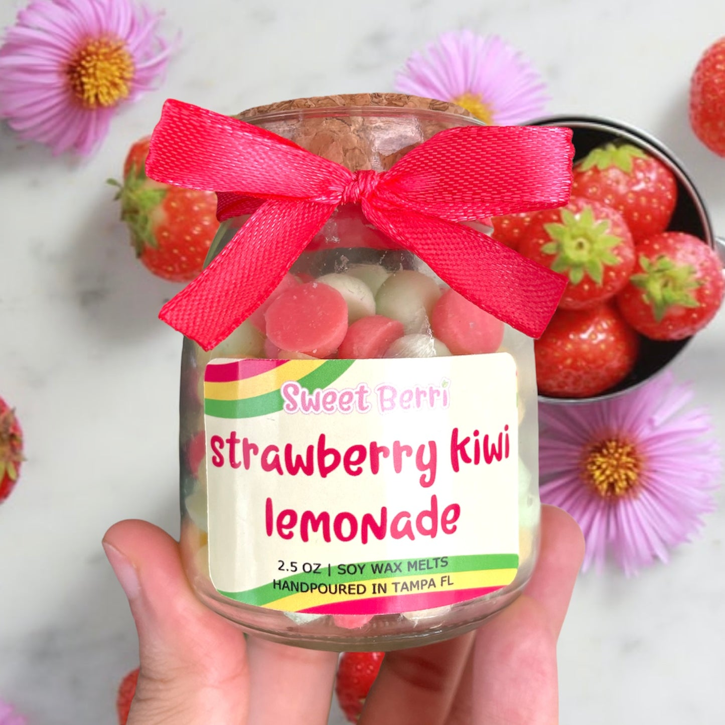 strawberry kiwi lemonade wax melts